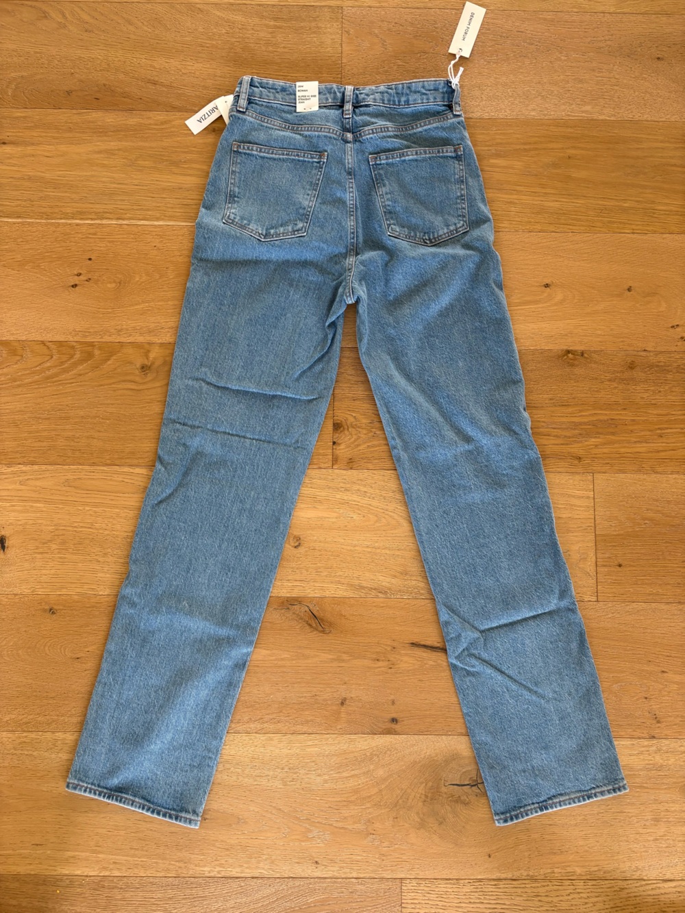 Denim Forum Rowan Super Hi-Rise Straight Jean - Picture 5 of 5
